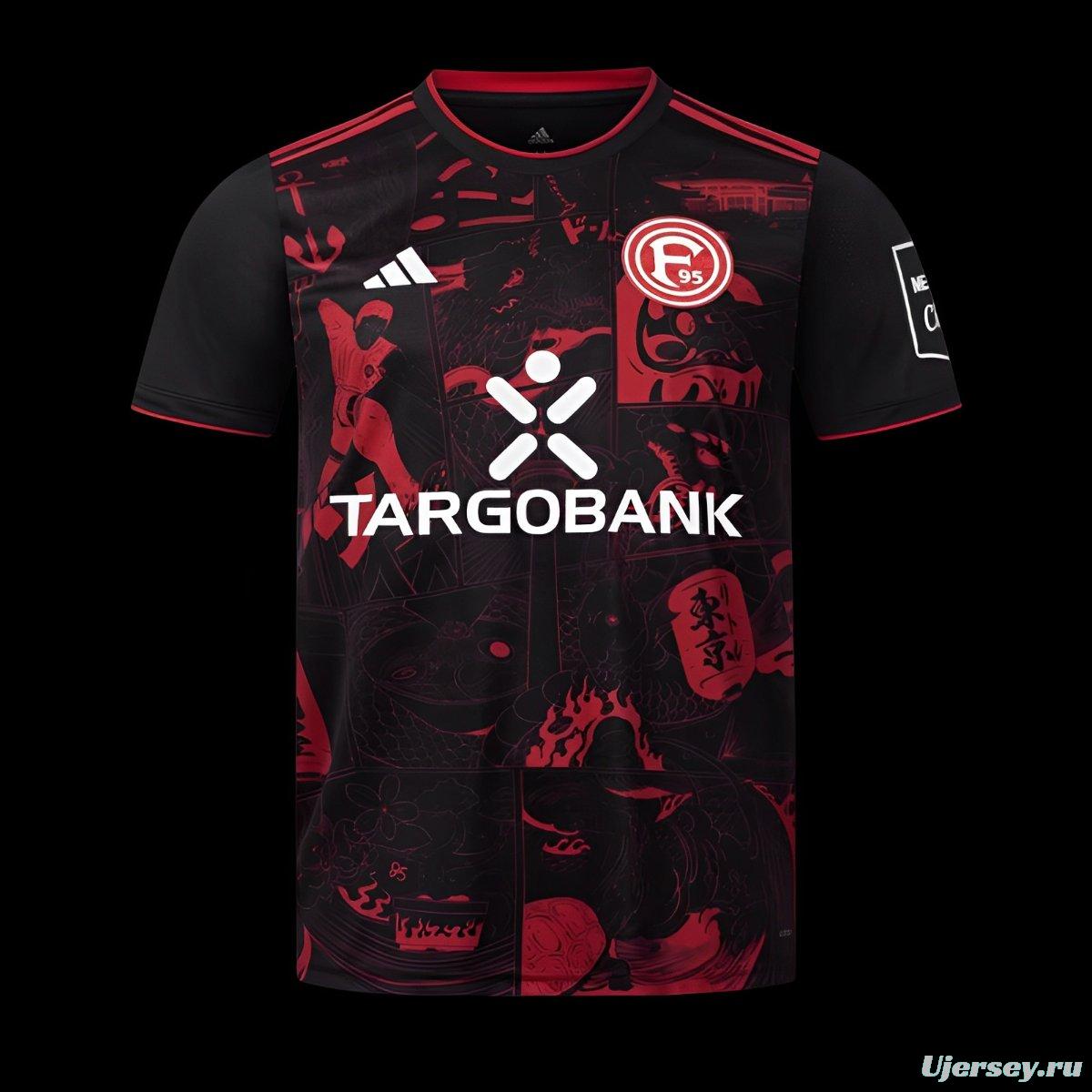 24/25 Fortuna Düsseldorf Daruma Black Jersey