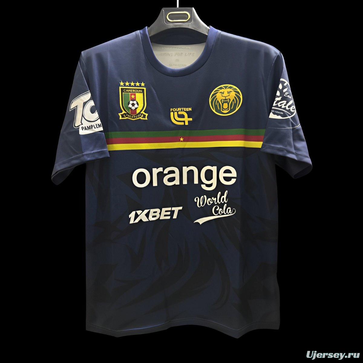 2025 Cameroon Navy Pre-Match Jersey