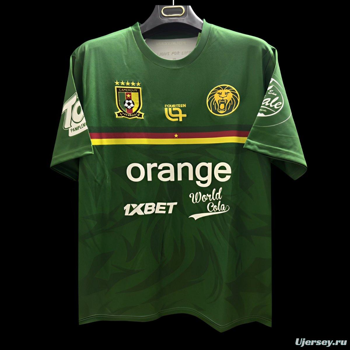 2025 Cameroon Green Pre-Match Jersey