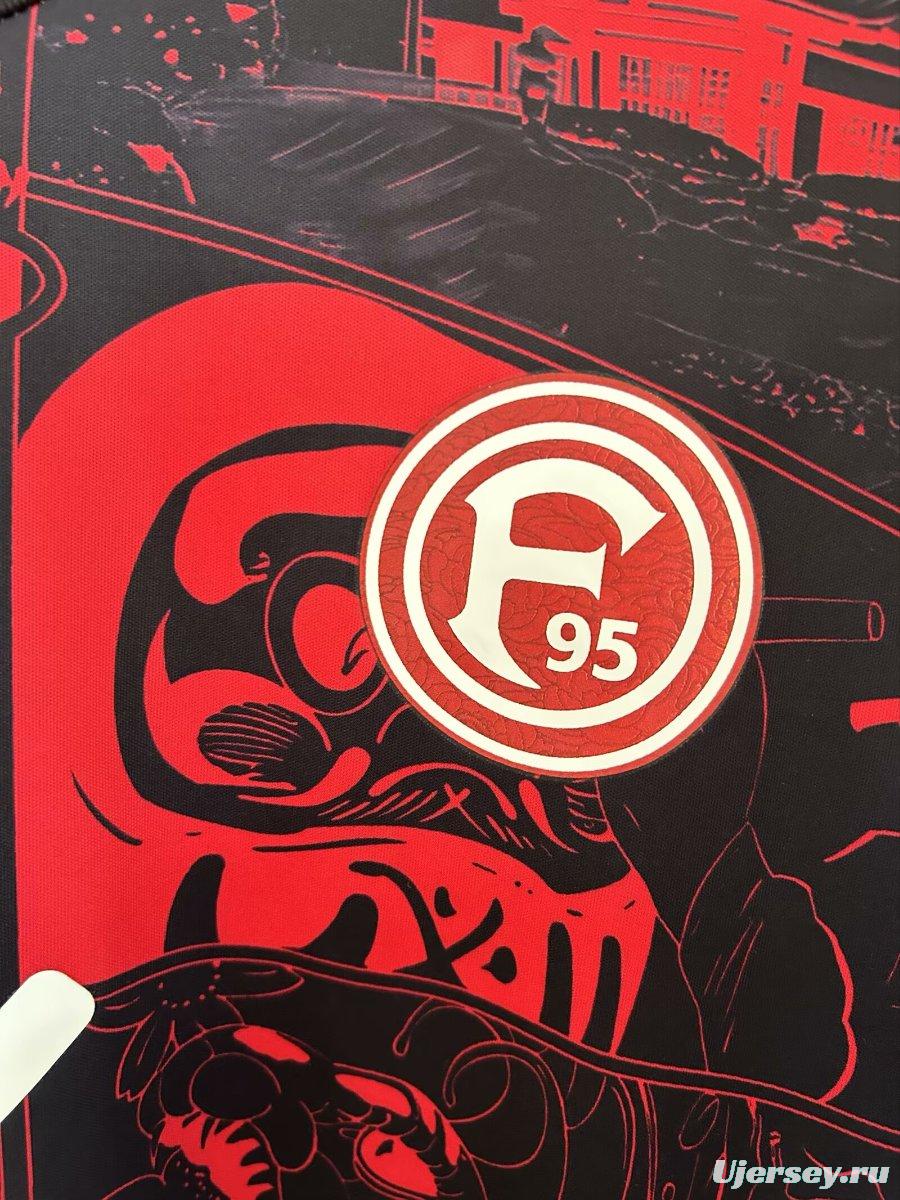 24/25 Fortuna Düsseldorf Daruma Black Jersey