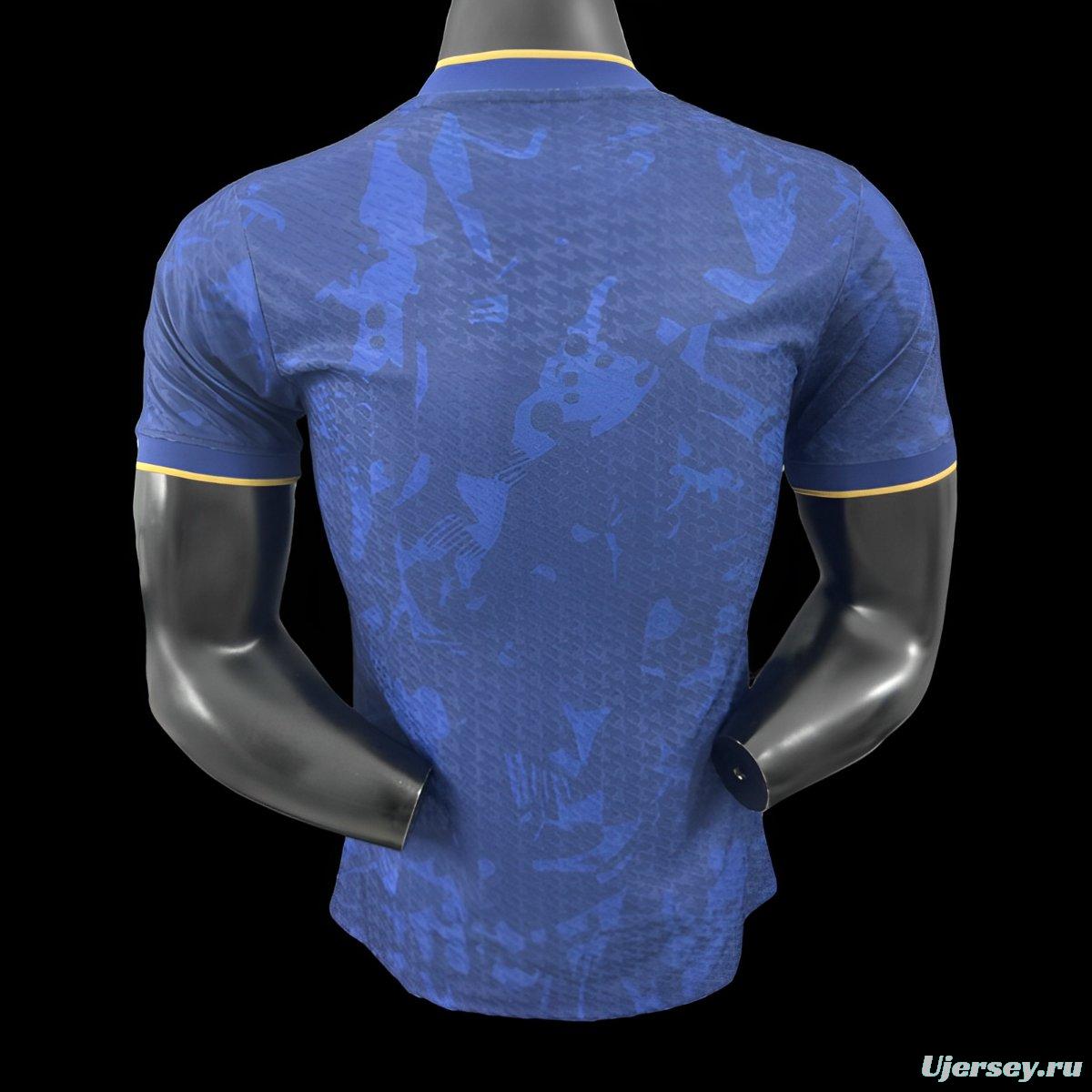 Player Version 25/26 Chelsea Blue with Yellow Accents Jersey