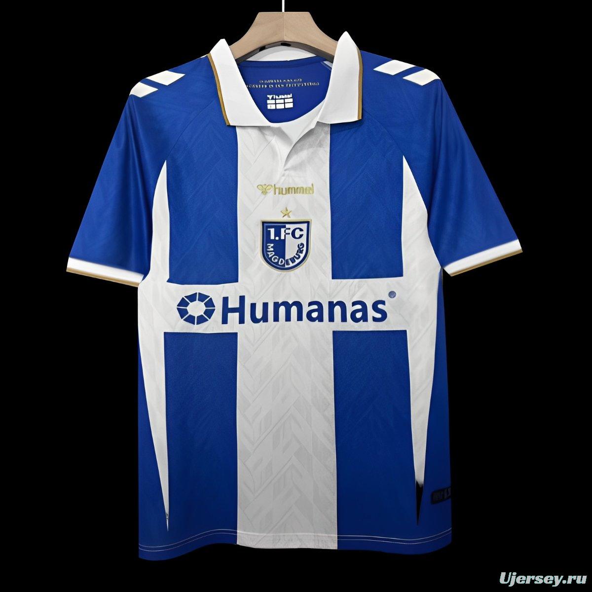 25/26 Magdeburg Home 10Th Anniversary Jersey