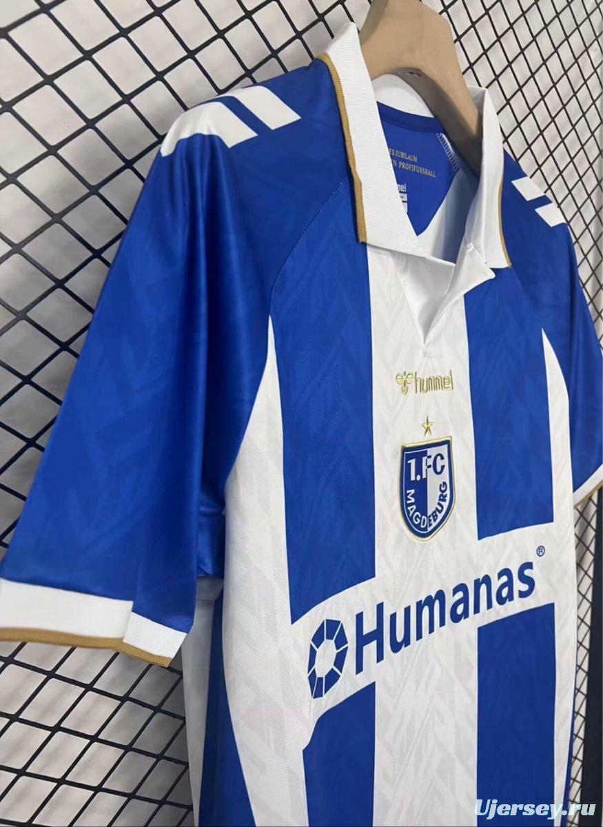 25/26 Magdeburg Home 10Th Anniversary Jersey