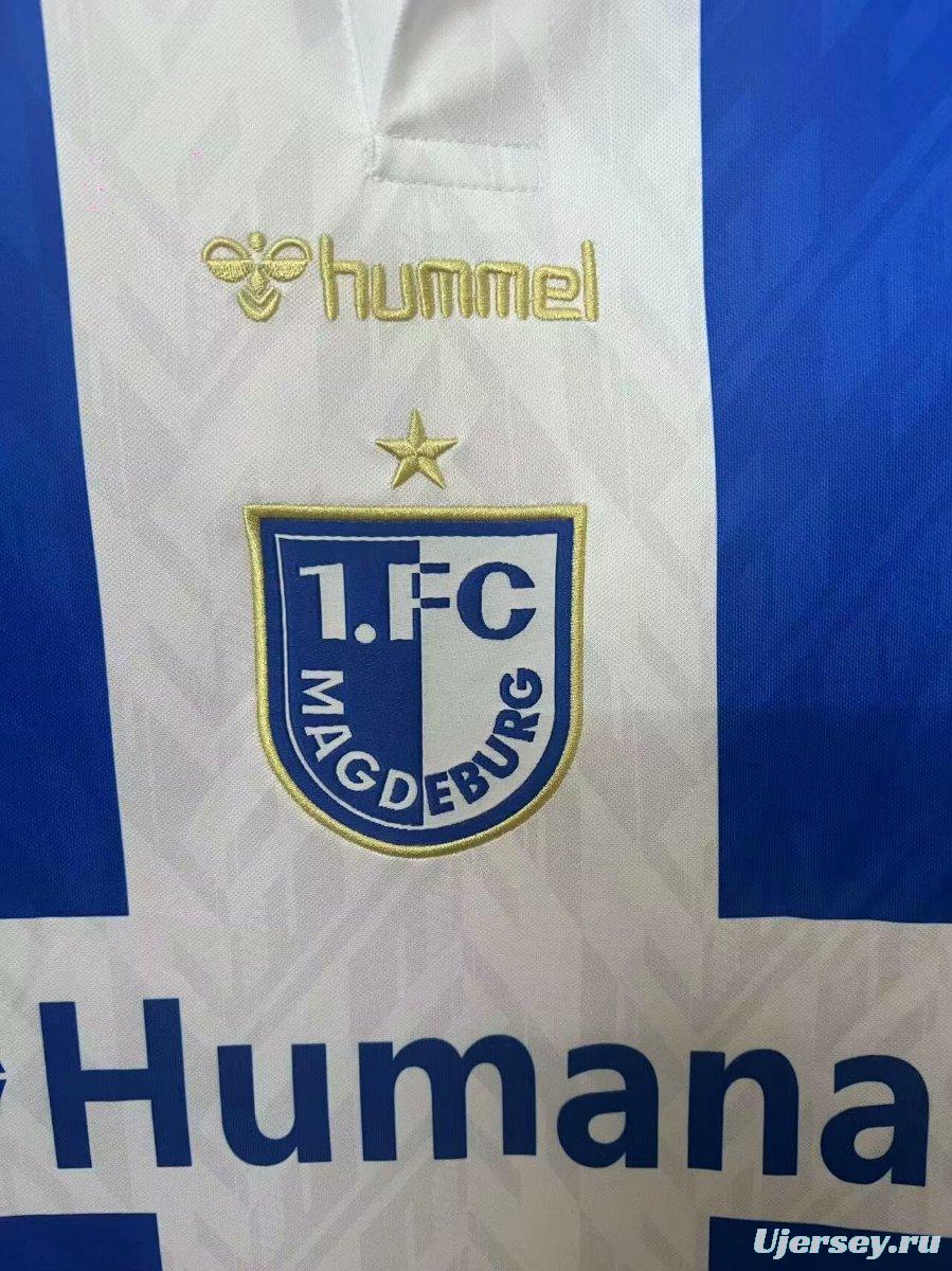 25/26 Magdeburg Home 10Th Anniversary Jersey