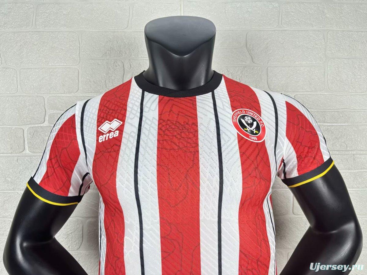 Player Version 25/26 Sheffield United Home Jersey