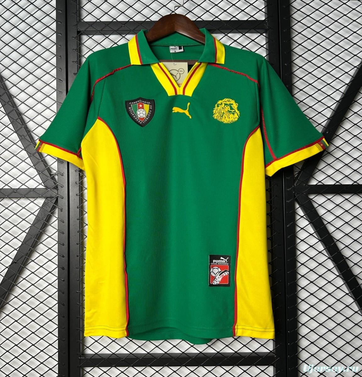 1998 Retro Cameroon Home Jersey