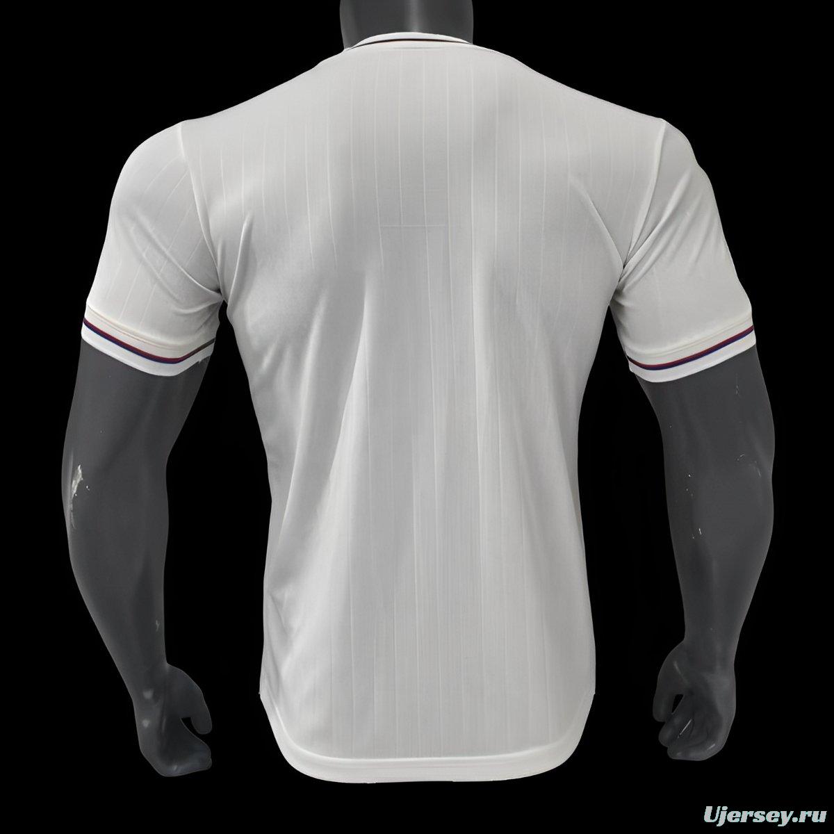 25/26 Olympique Lyonnais WHITE Anniversary Jersey