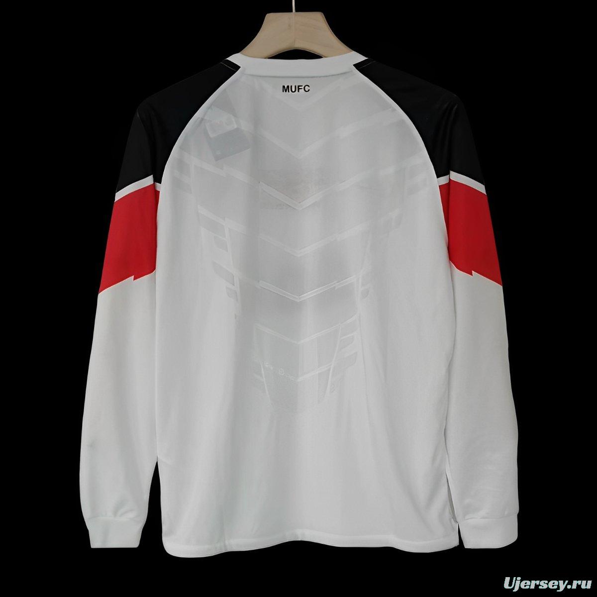 Retro 10/11 Manchester United Away Long Sleeve Champion League Jersey