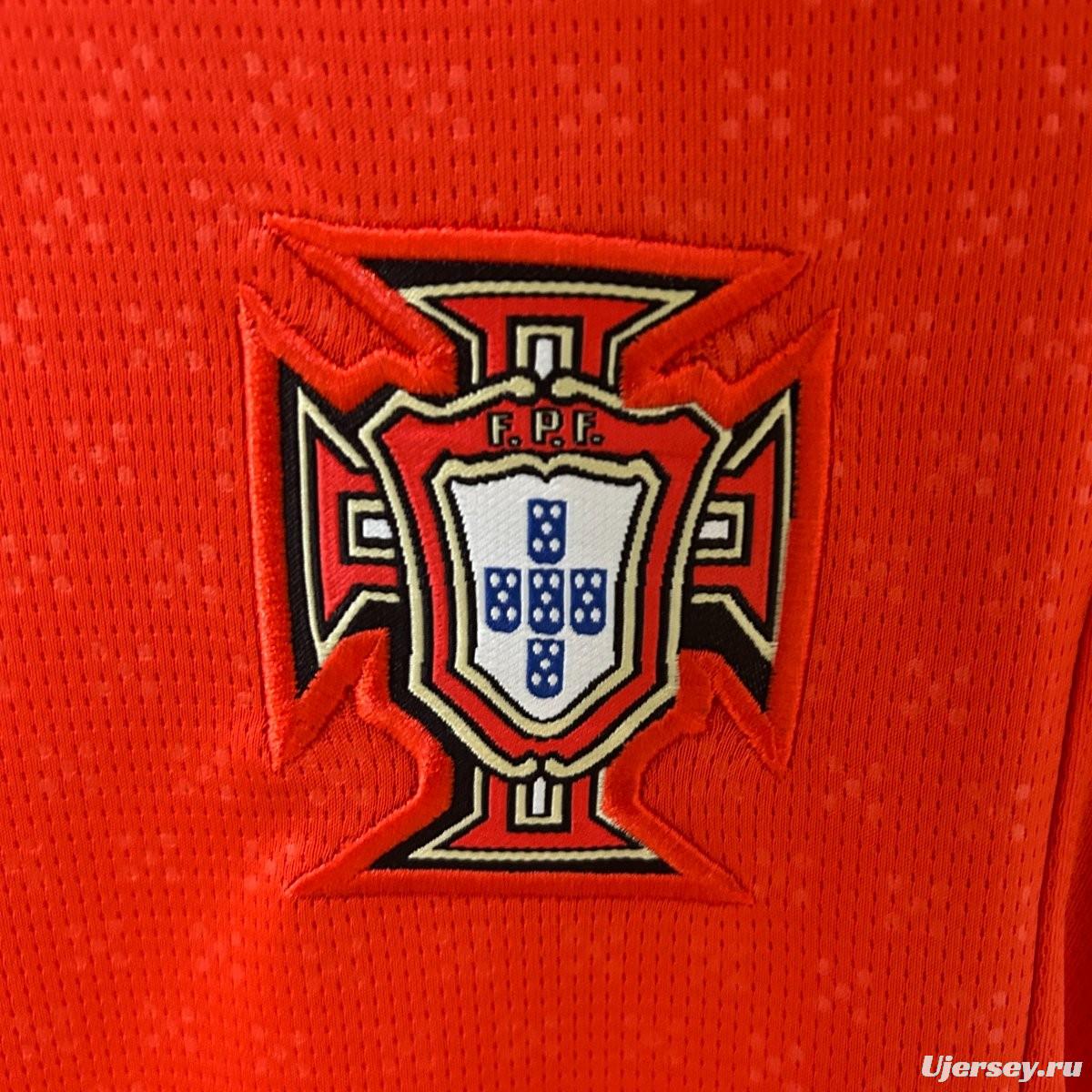 2025 Kids Portugal Home Jersey