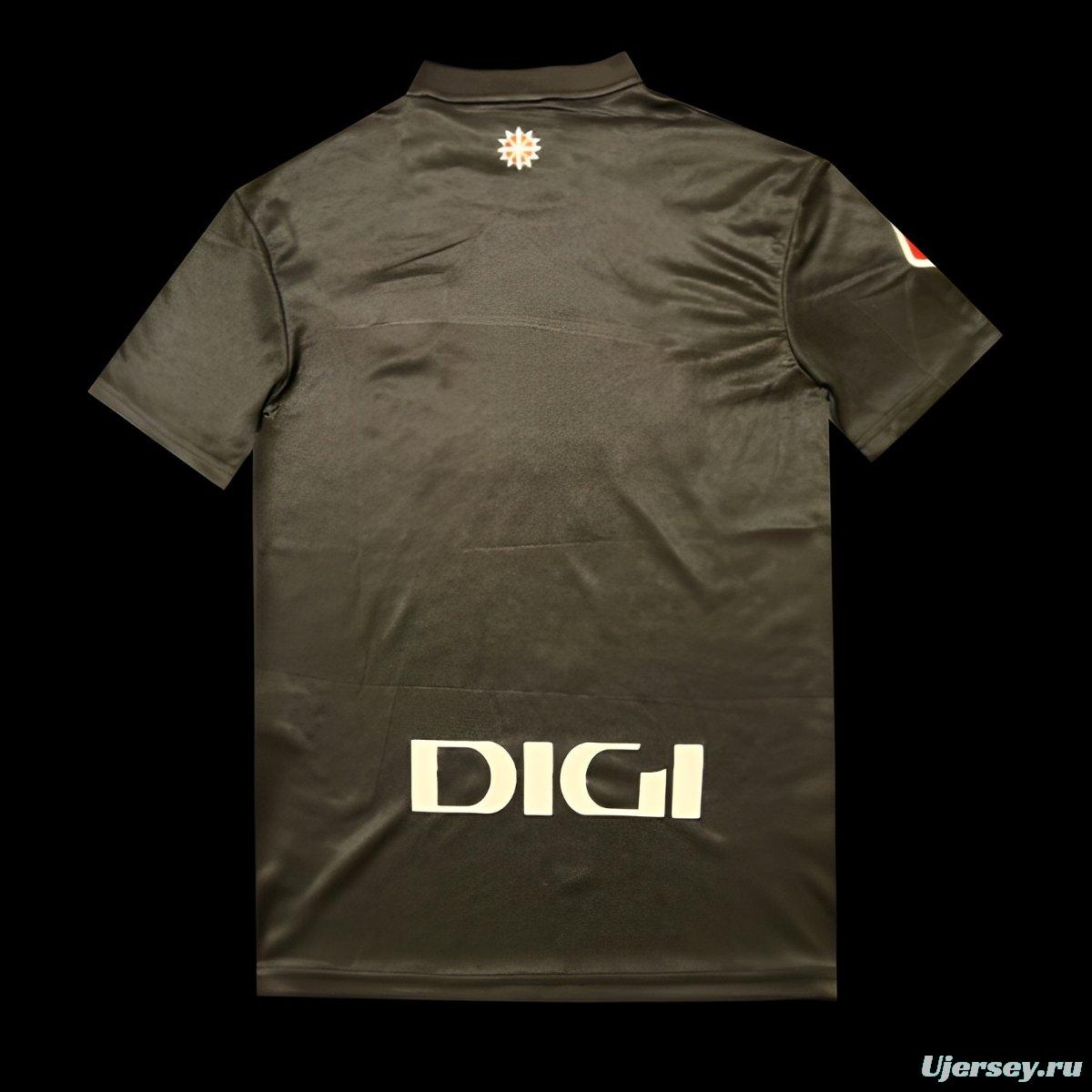 25/26 Athletic Bilbao Away Black Jersey