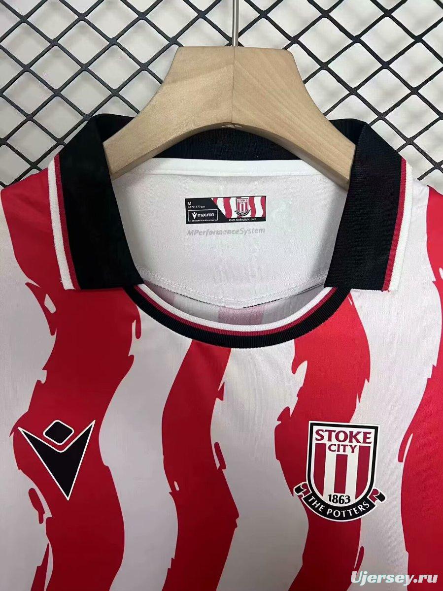 25/26 Stoke City Home Jersey