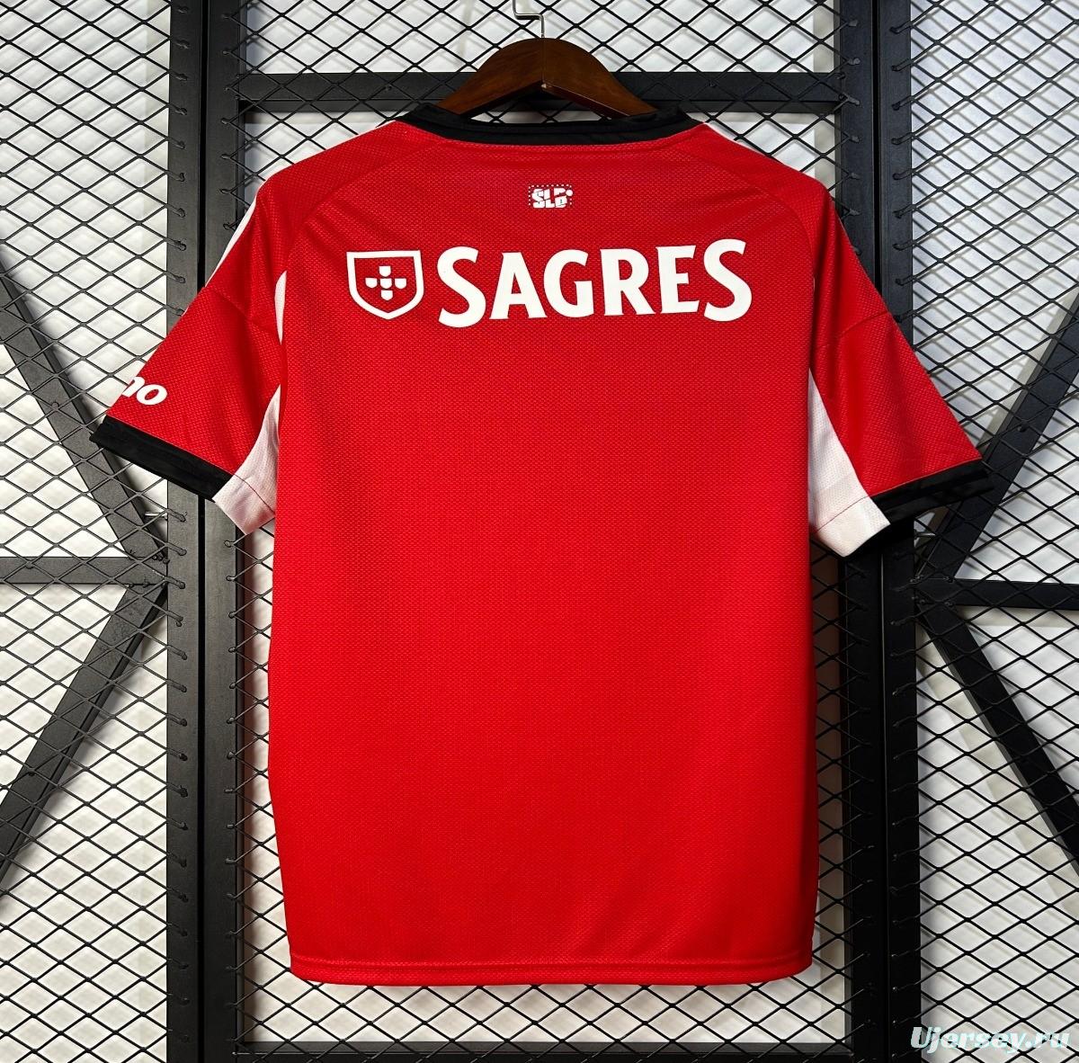25/26 Benfica Home Jersey