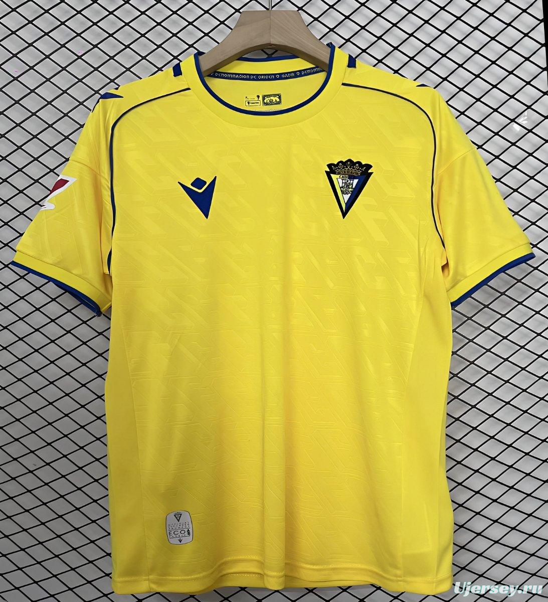 25/26 Cadiz Home Jersey