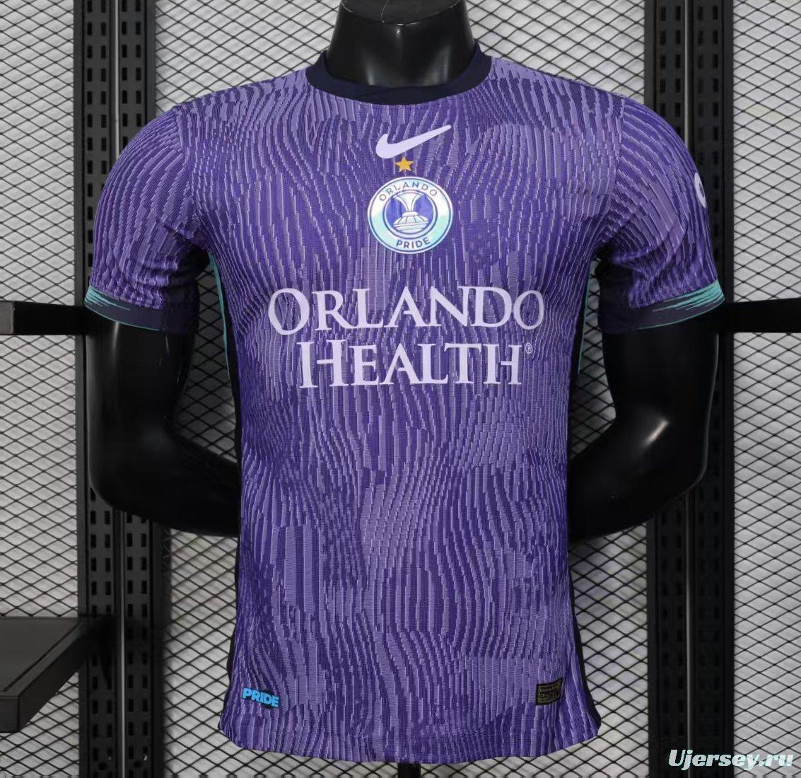 Player Version 25/26 Orlando Pride Home Jersey