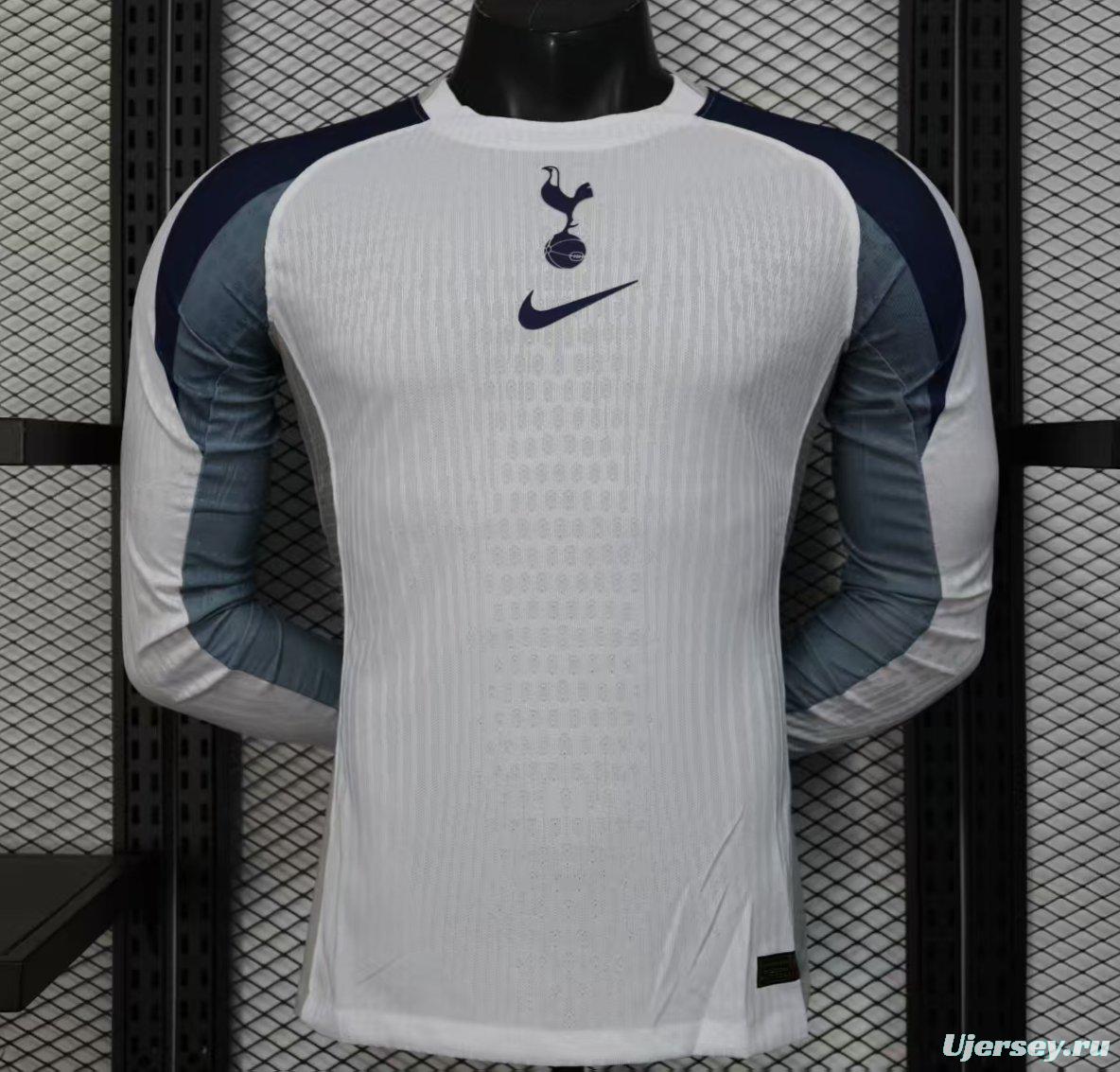 Player Version 25/26 Tottenham Hotspur Home Long Sleeve Jersey