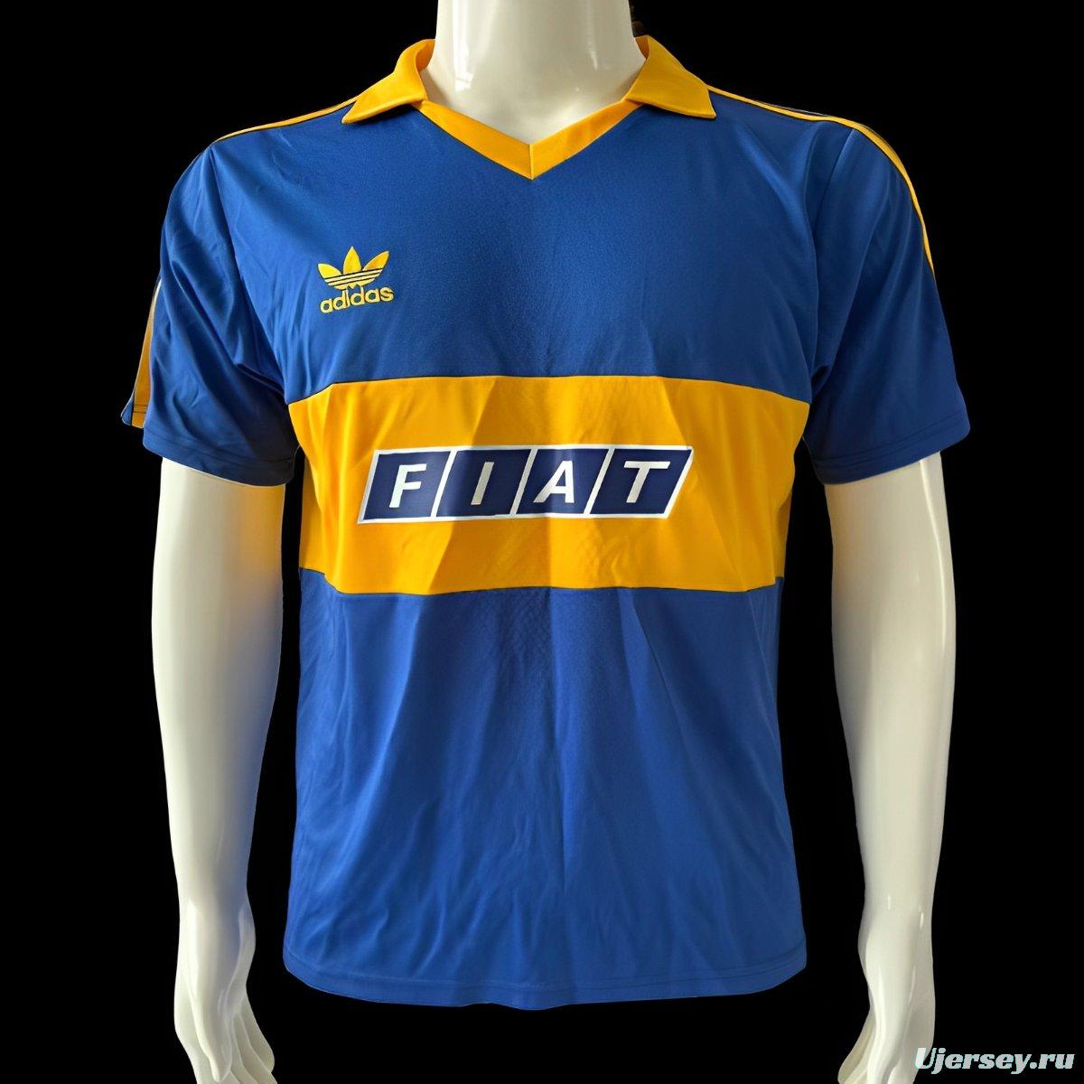 Retro 90/91 Boca Juniors Home Jersey