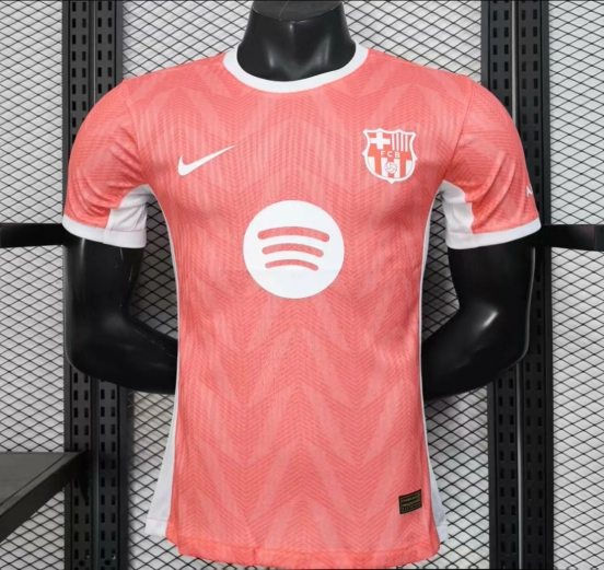 Player Version 25/26 Barcelona Pink with White Trim Jersey