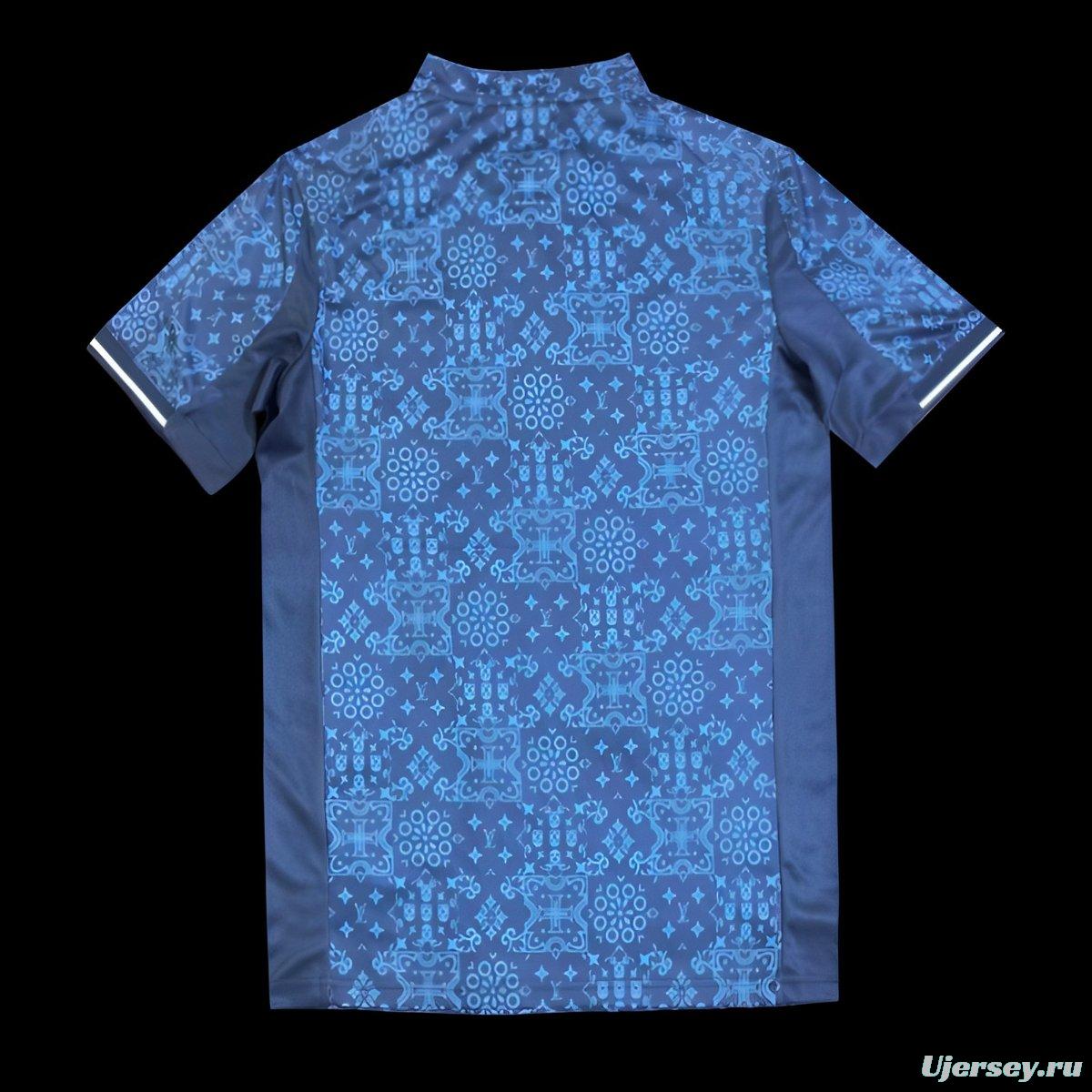 2025 Portugal Louis Vuitton Navy Special Jersey