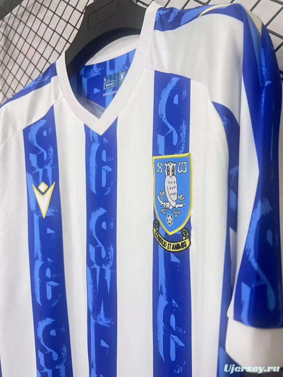 25/26 Sheffield Wednesday Home Jersey