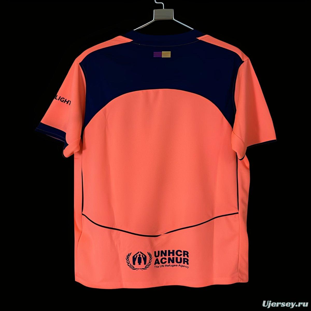25/26 Barcelona Third Orange Jersey