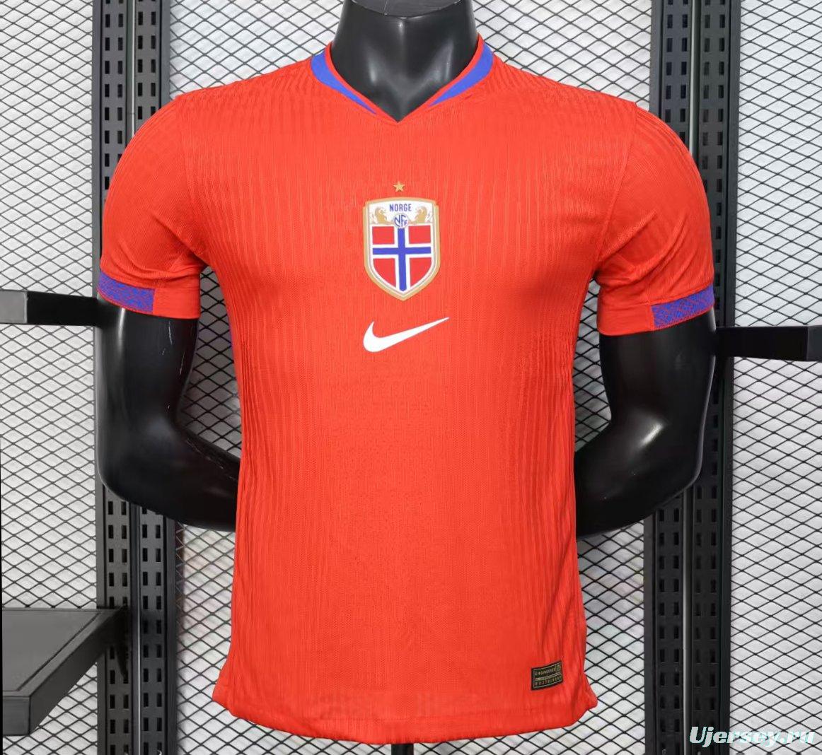 Player Version 2025 Norway Home Jersey