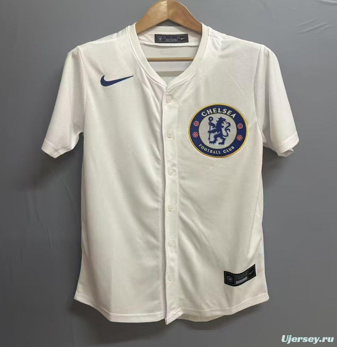 25/26 Chelsea US Pack Baseball WHITE Jersey