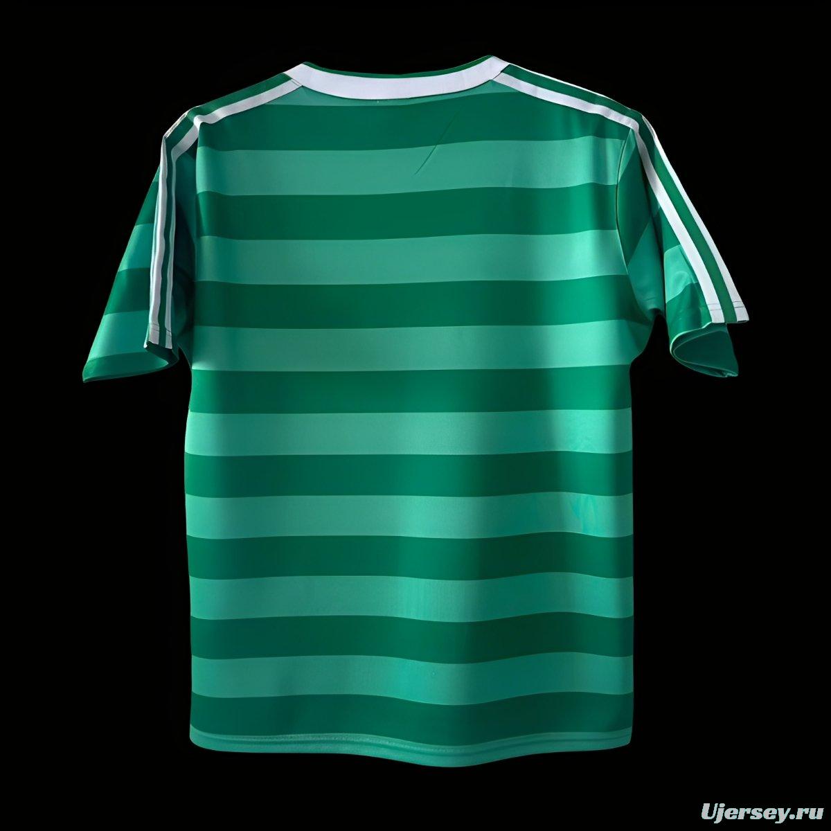 Retro 1984 Germany Away Green Jersey