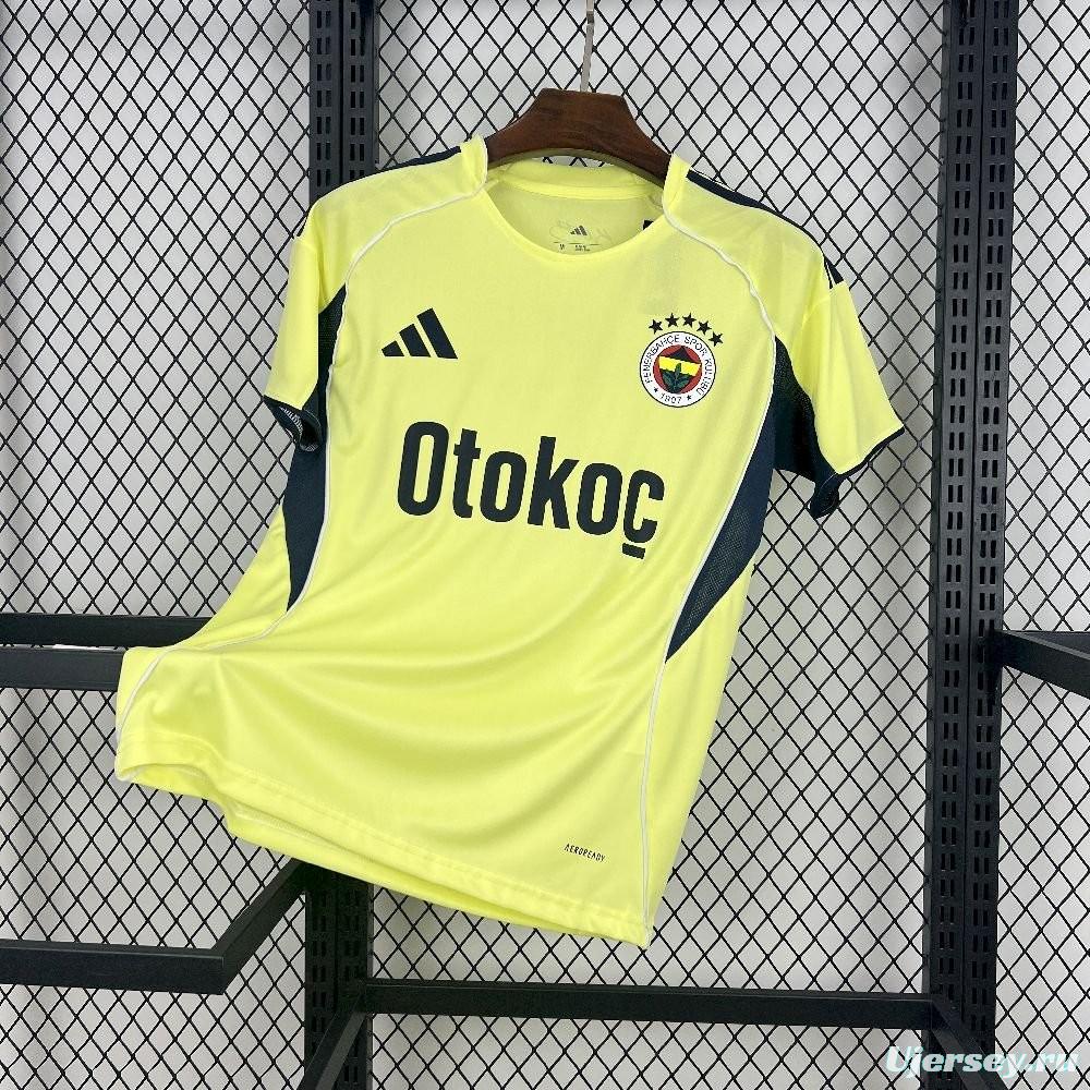 25/26 Fenerbahce Away Yellow Jersey