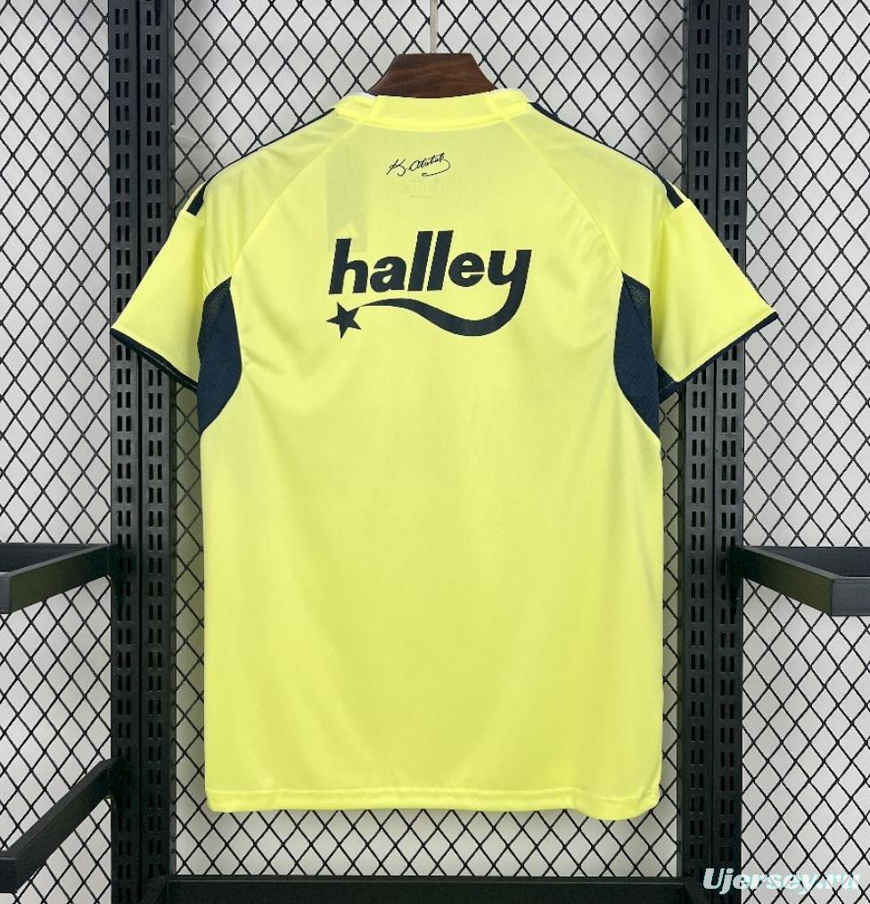 25/26 Fenerbahce Away Yellow Jersey