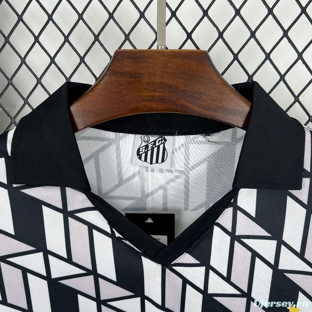 Retro 90/91 Santos Away Jersey