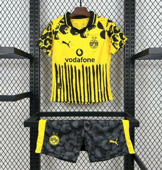 2025/26 Kids Borussia Dortmund Yellow Special Kit