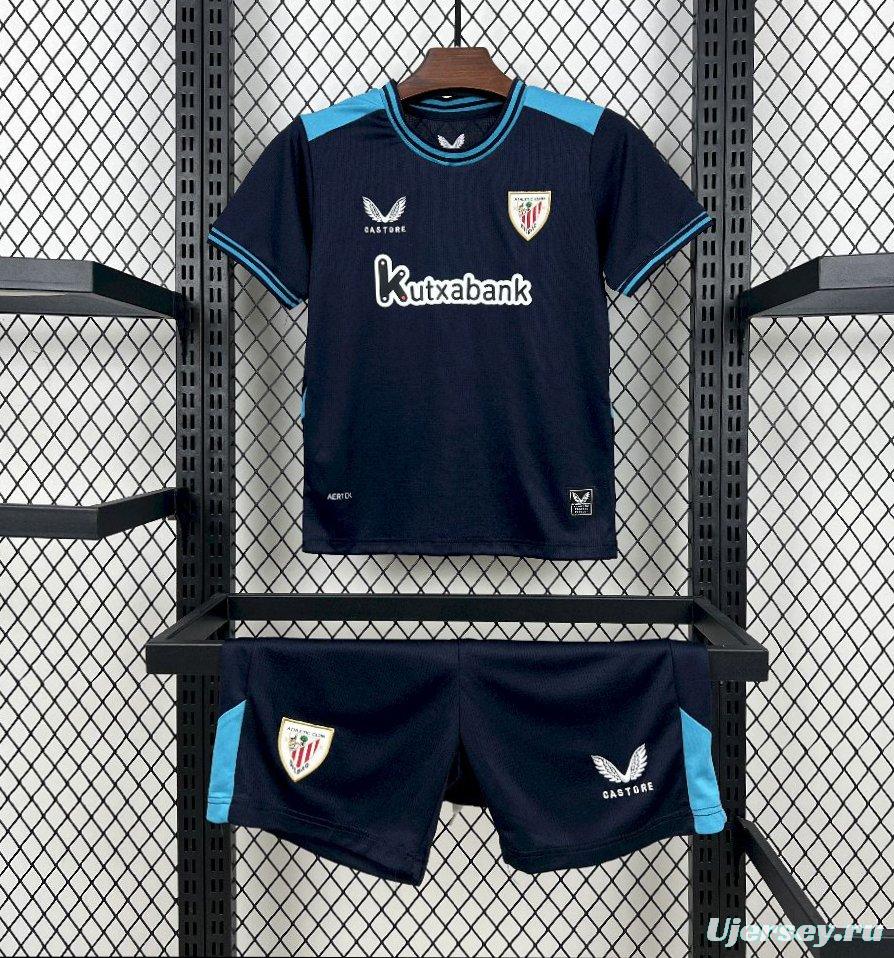 2025/26 Kids Athletic Bilbao Away Kit