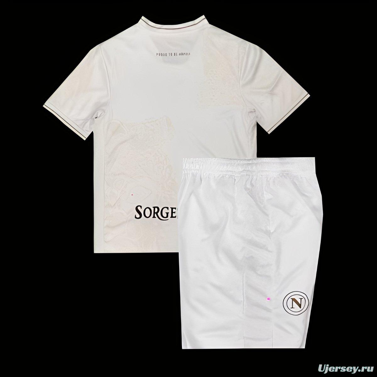 25/26 Kids Napoli Away Jersey