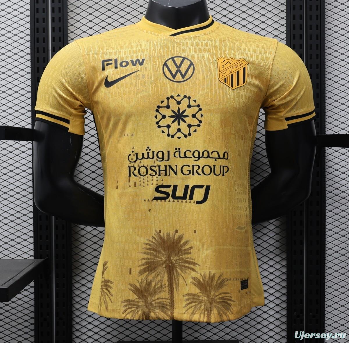 Player Version 25/26 Al-Ittihad Third Yellow Jersey