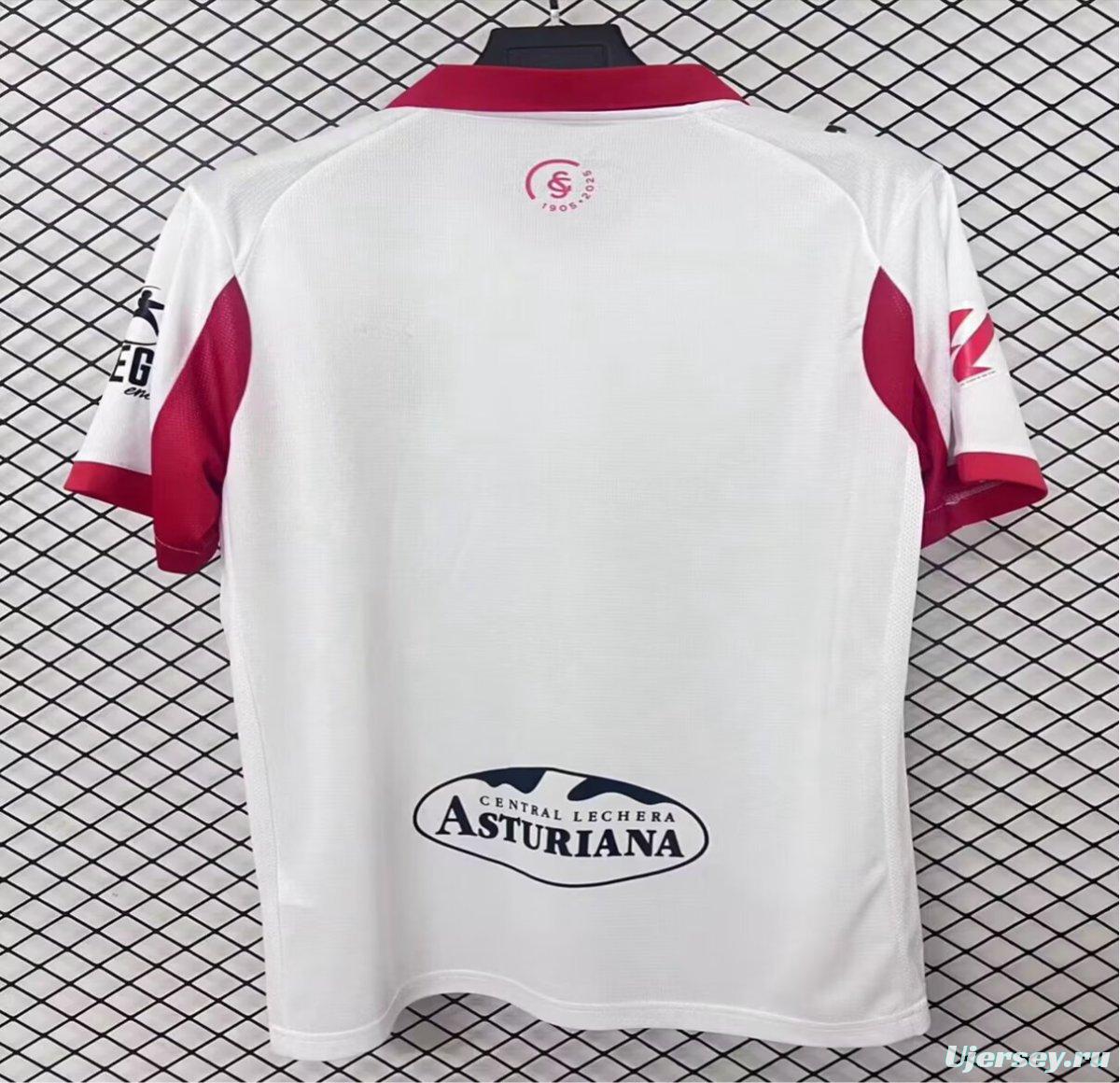 25/26 Sporting Gijon Third WHITE Jersey