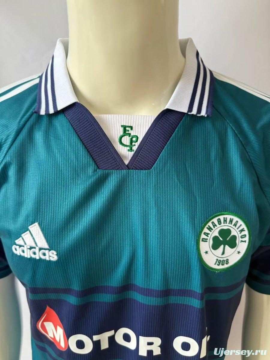 Retro 99/00 Panathinaikos Home Jersey