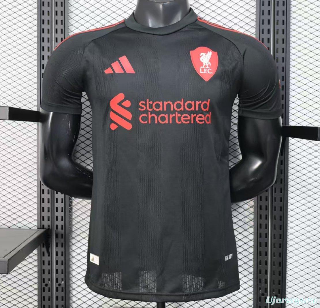 Player Version 25/26 Liverpool Black Jersey