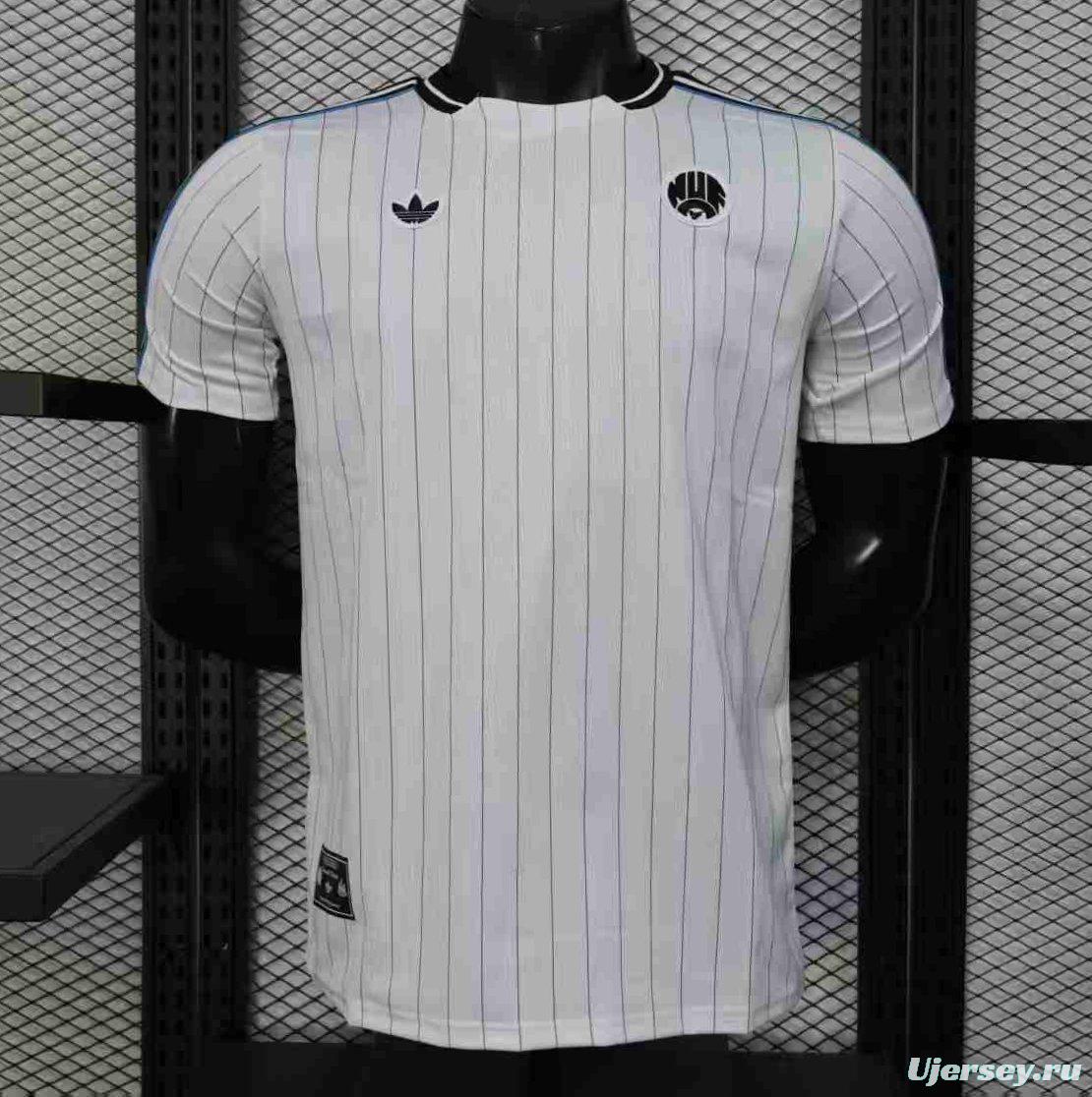 Player Version 25/26 Newcastle United Adidas Original Blue Jersey