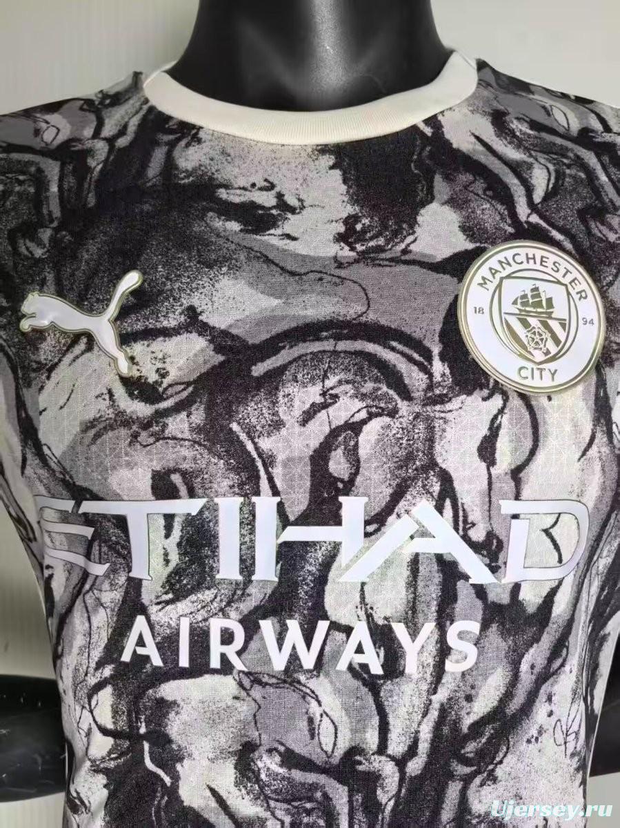 Player Version 25/26 Manchester City 2026 'Year of the Horse' Special Jersey