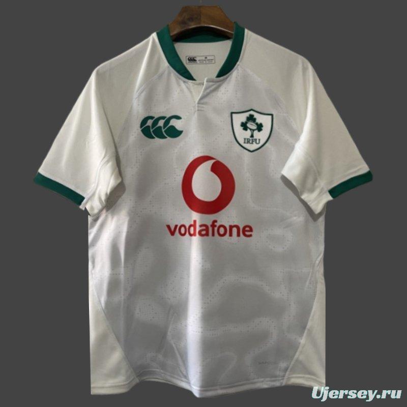 2026 Ireland White with Green Trim Jersey