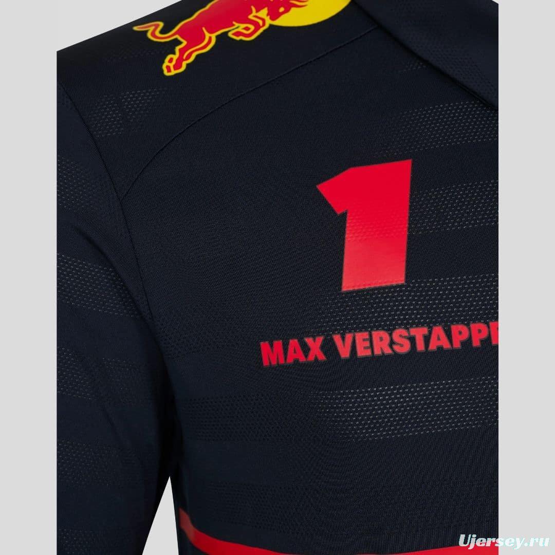 2025 F1 Oracle Red Bull Racing Navy Team Polo Shirt