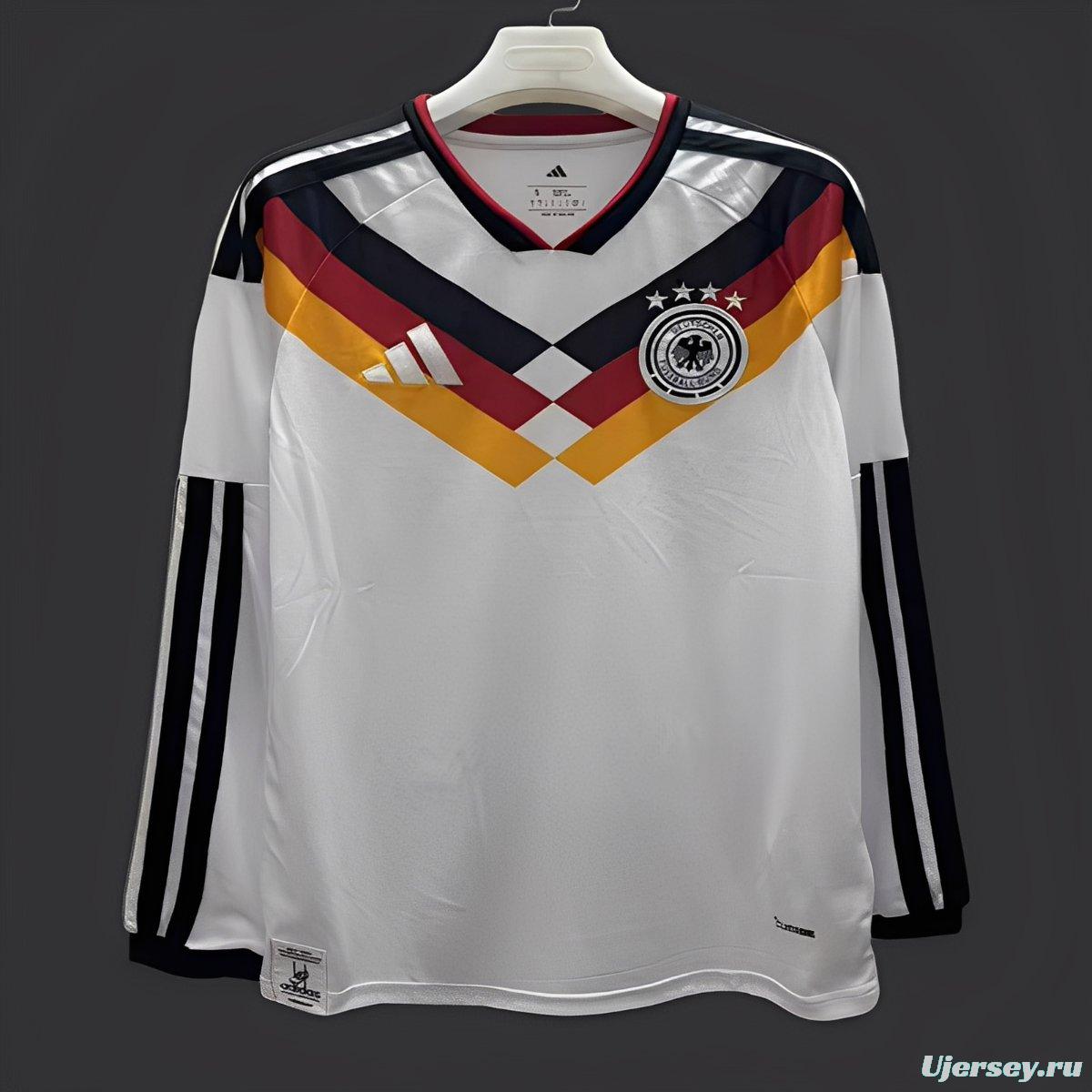 2026 Mens Germany World Cup Home Long Sleeve Jersey