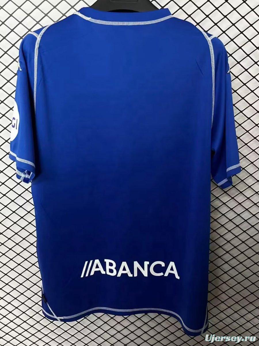 25/26 Deportivo de La Coruna 25th Blue Jersey