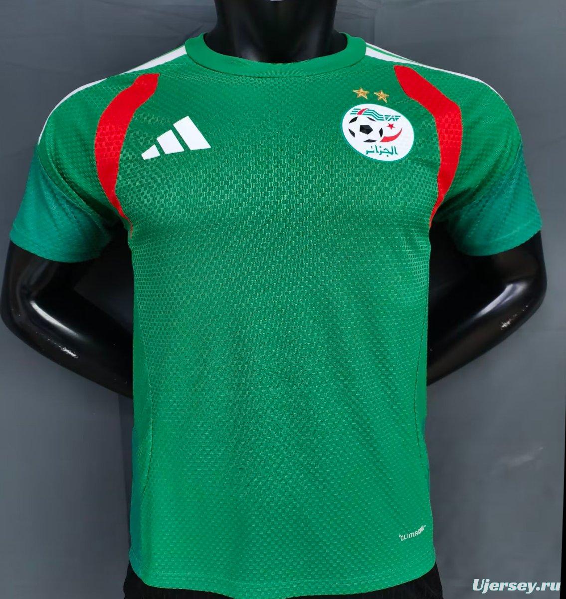 Player Version 2026 Algeria Green Jersey