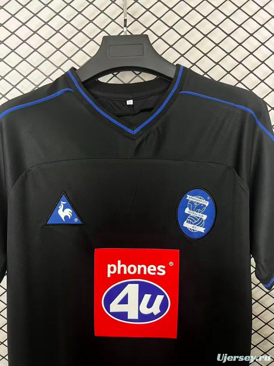 Retro 02/03 Birmingham City Away Black Jersey