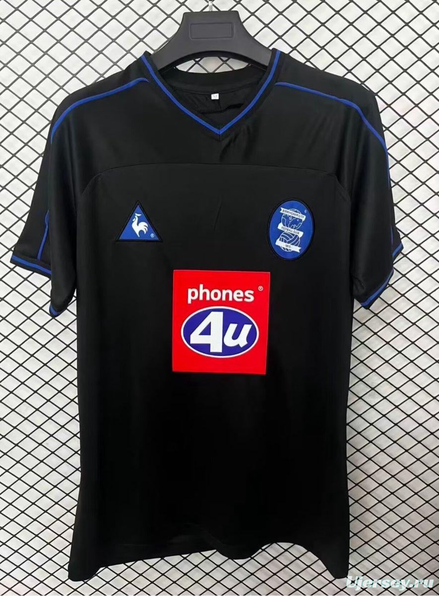 Retro 02/03 Birmingham City Away Black Jersey