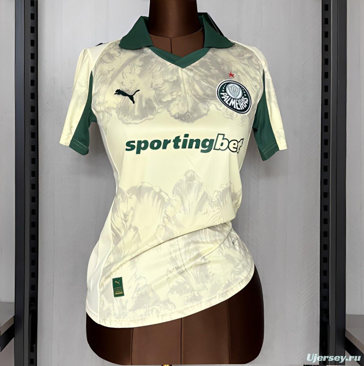 25/26 Women Palmeiras Beige Jersey