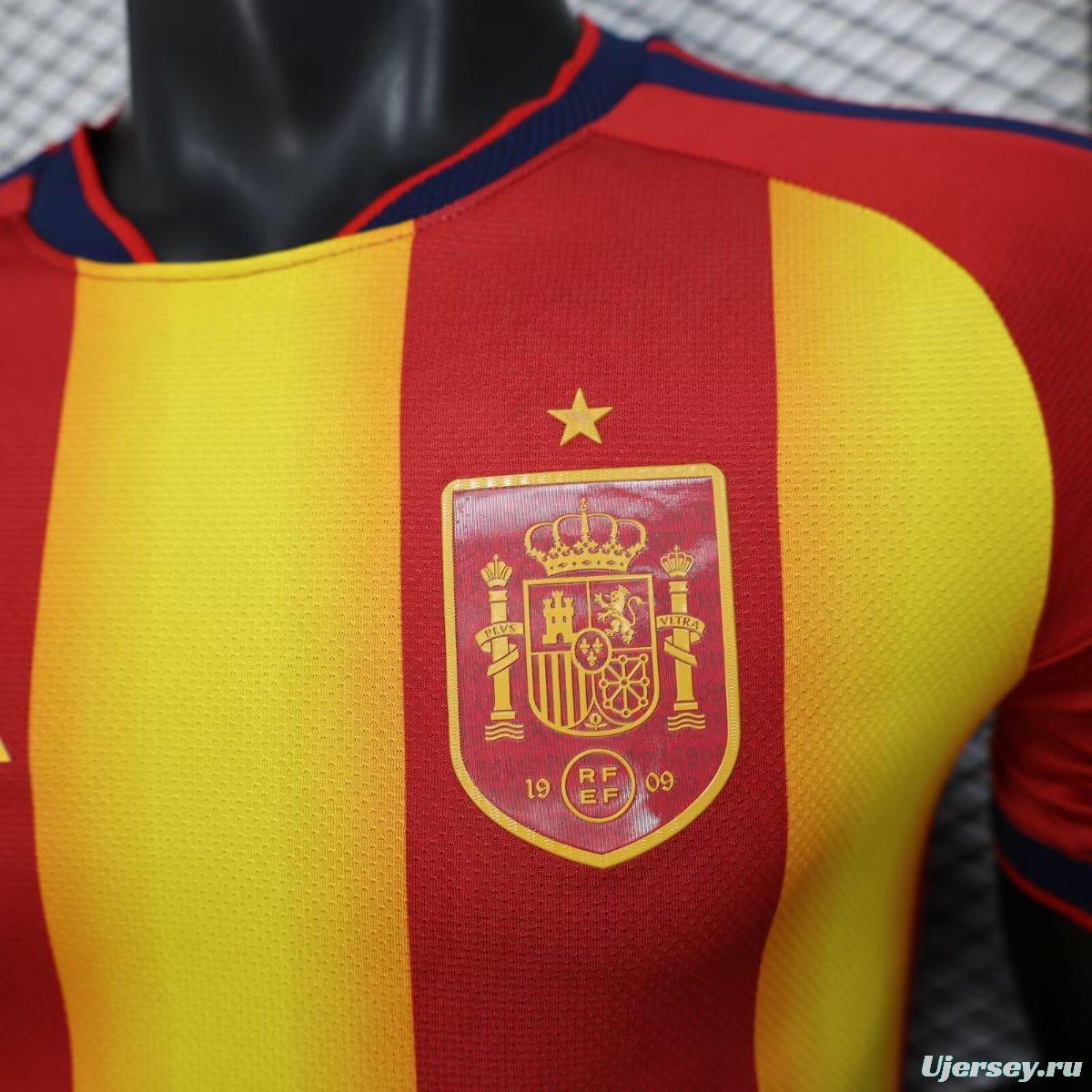 Player Version 2026 Spain Red/Yellow Pre-Match Jersey