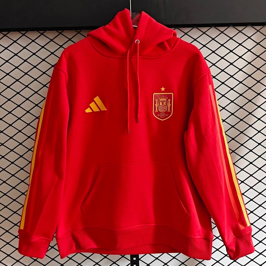 2026 Spain Embroidered Logo Hoodie 9 Colors