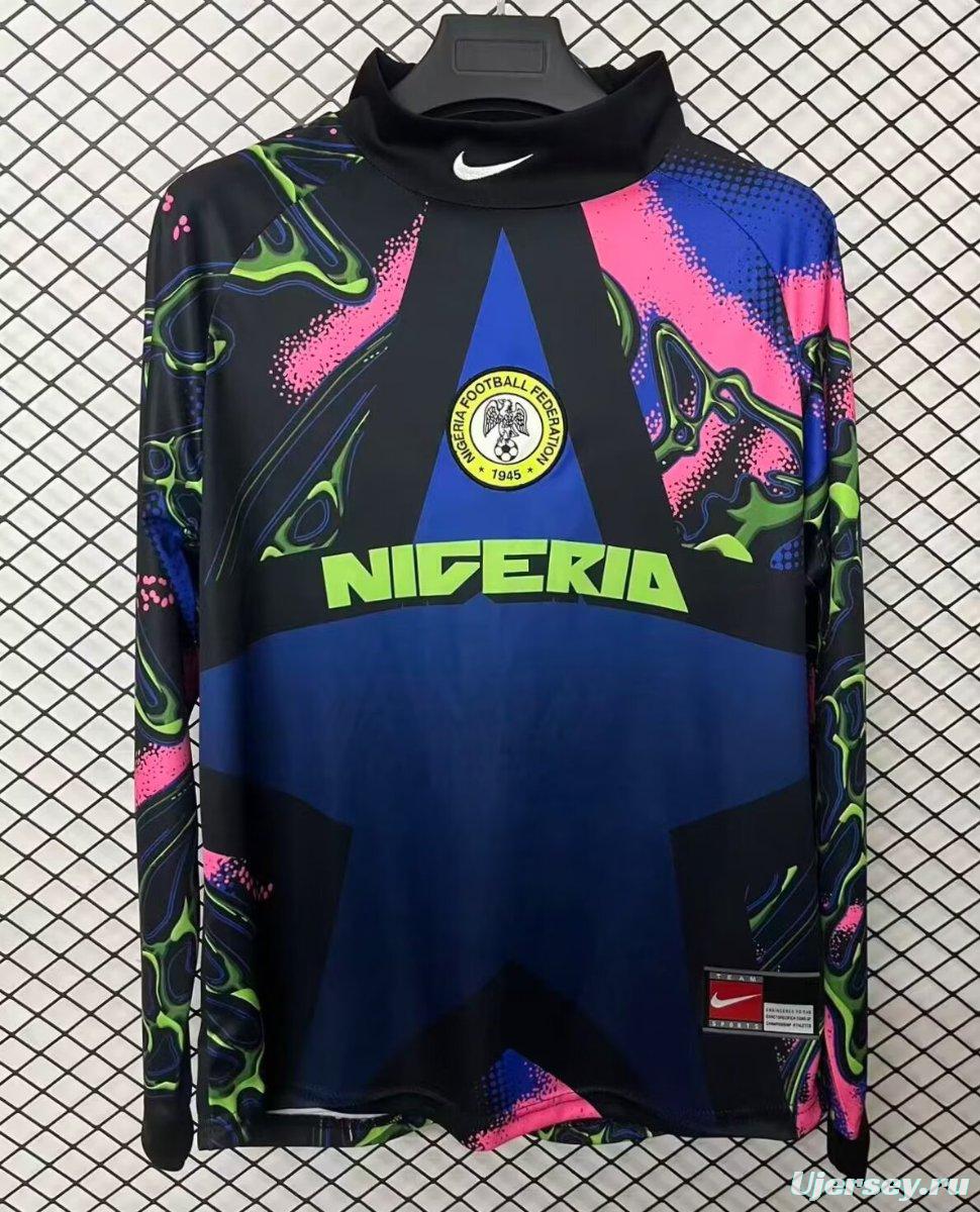 2026 Nigeria Hollywood Goalkeeper Long  Sleeve Jersey